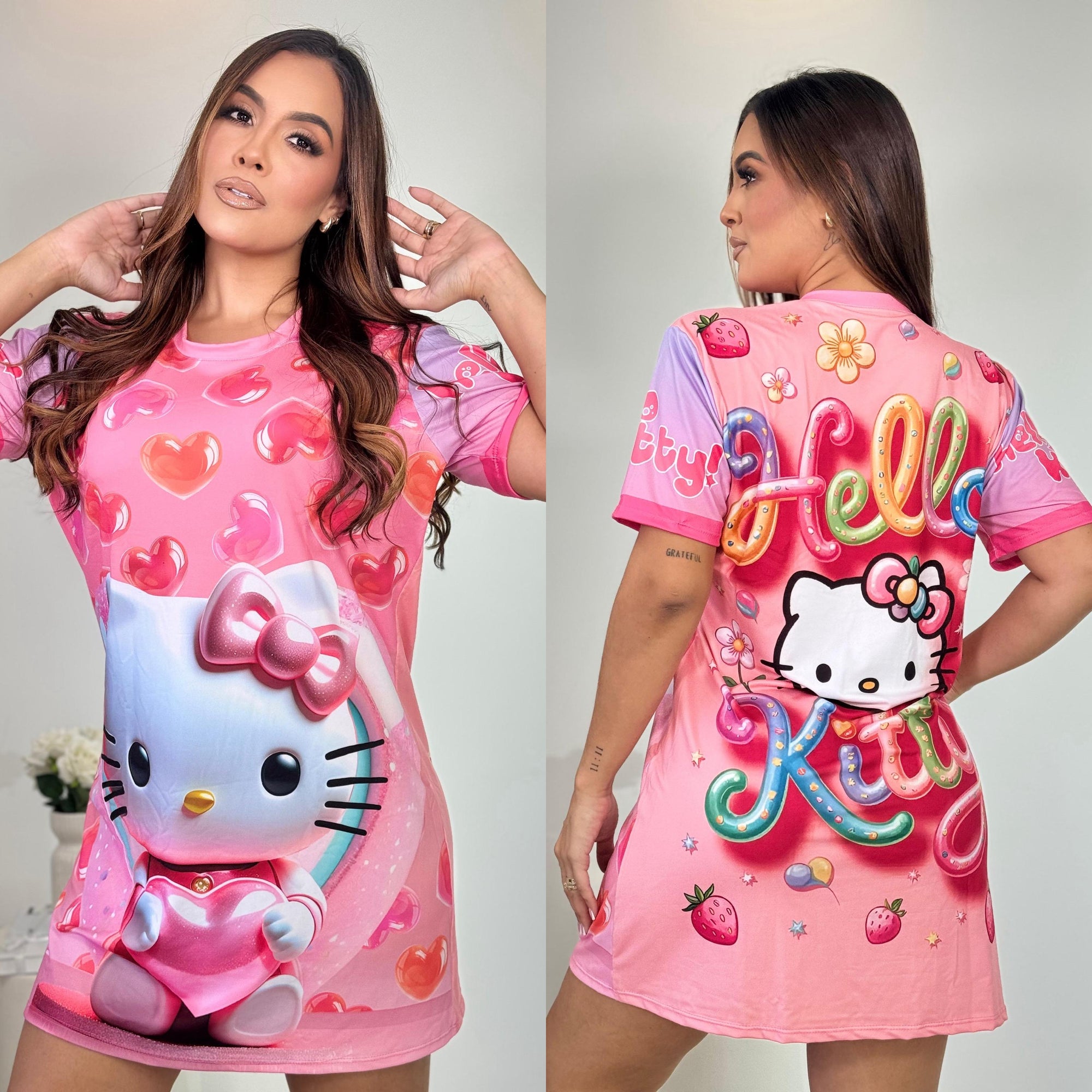 Vestido  de dormir con manga